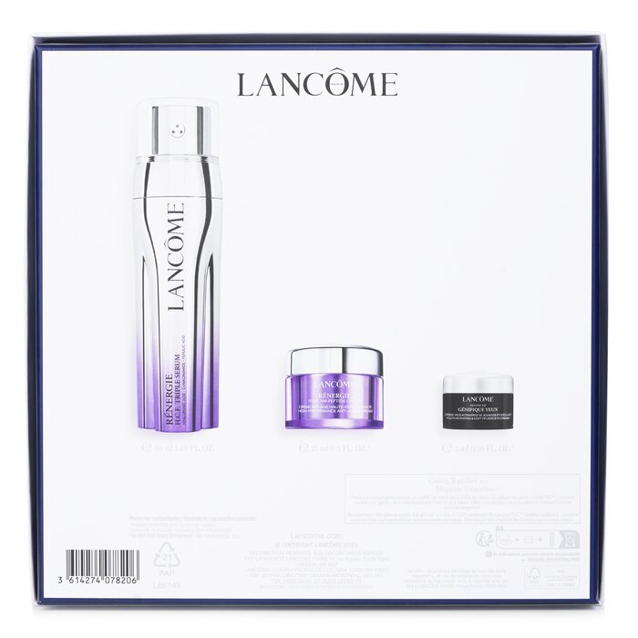 Renergie and Genifique Skincare Set: Renergie H.C.F. Triple Serum + Renergie H.P.N. 15ml + Genifique Eye Cream 5ml 50ml