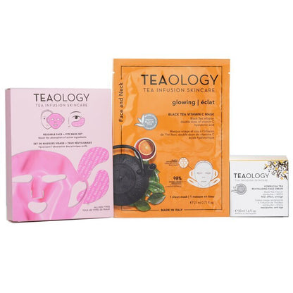 Teaology – Kombucha – Revitalisierendes Schönheitsritual-Set für immer, 3-teilig