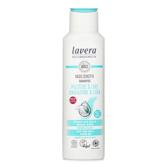 Lavera Shampoo Basis Sensitiv Feuchtigkeit &amp; Pflege 250ml/8.7oz