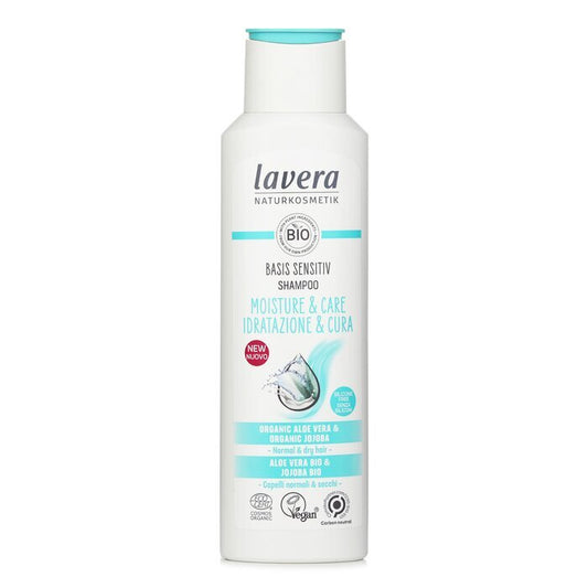 Lavera Shampoo Basis Sensitiv Feuchtigkeit &amp; Pflege 250ml/8.7oz