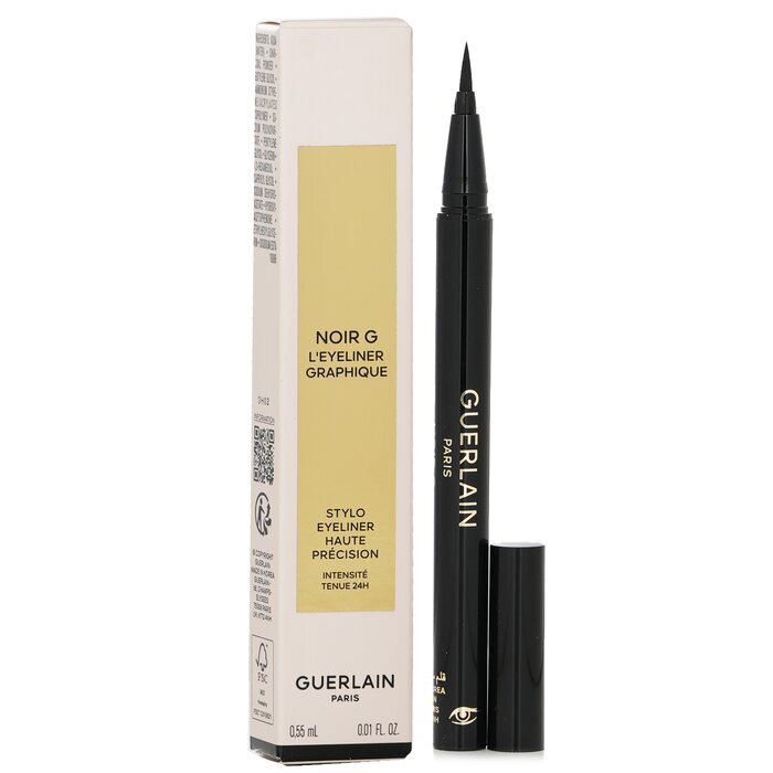 Guerlain Noir G The Graphic Liner Hochpräziser Eyeliner-Stift – Nr. 01 Schwarz, 0,55 ml/0,01 oz
