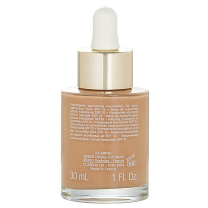 Clarins Skin Illusion Natürliche feuchtigkeitsspendende Grundierung SPF 15 – Nr. 112,3 Sandelholz, 30 ml