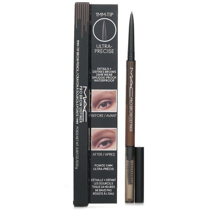 MAC Pro Brow Definer Augenbrauenstift mit 1 mm Spitze – # Lingering 0,03 g