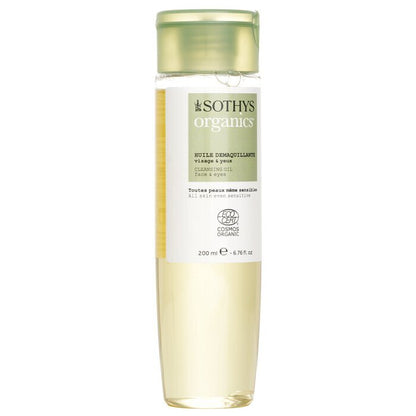 Sothys Organics Reinigungsöl für Gesicht und Augen 200ml