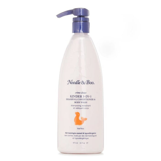 Noodle &amp; Boo Kinder 3-in-1 Shampoo, Spülung und Duschgel für Babys, 473 ml