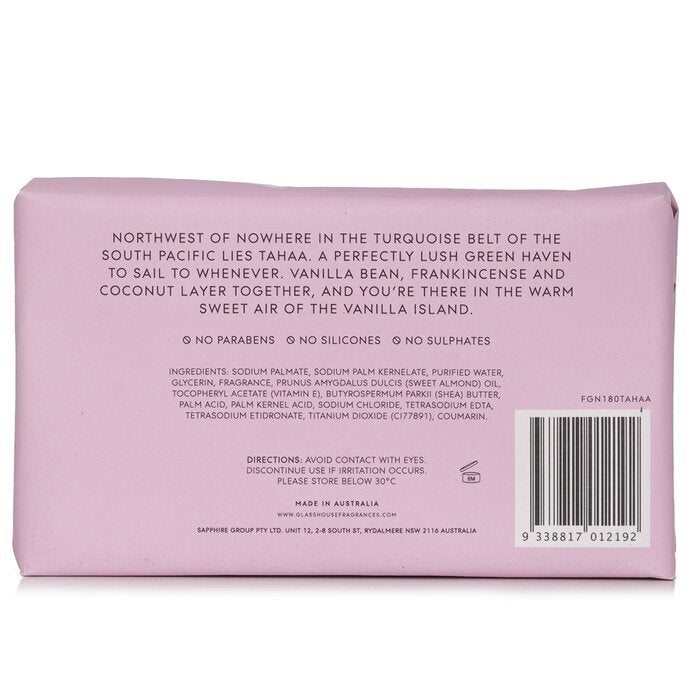 Glasshouse A Tahaa Affair Body Bar (Vanilla Caramel) 180g