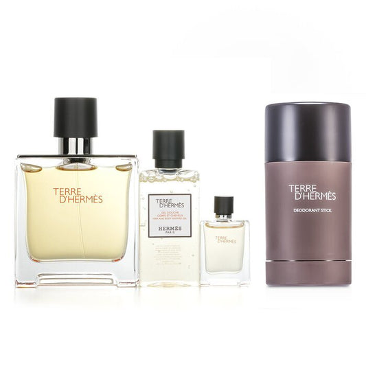 Hermes Terre D'Hermes Pure Set + Terre D'Hermes Deodorant Stick 2 Stück
