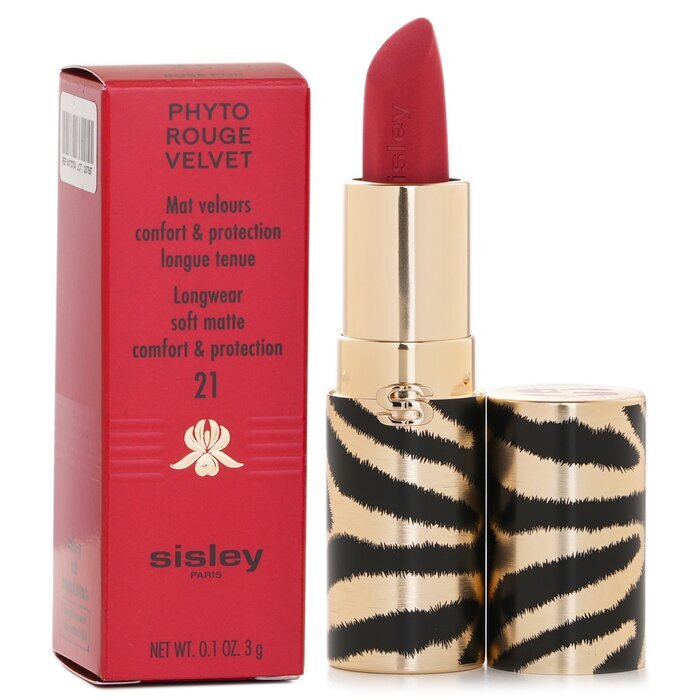 Sisley Phyto Rouge Velvet Lip Balm -  21 Rose Pop 3g