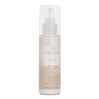 Paul Mitchell Mitchell Awapuhi Wild Ginger Style Styling Treatment Oil 100ml