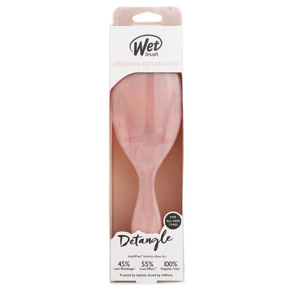 Wet Brush Original Detangler Glitter Waves Coral Hair Brush 1pc