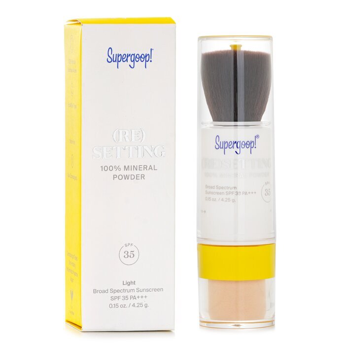 Supergoop (Re)setting Mineral Powder SPF 35 – Leicht 4,25 g