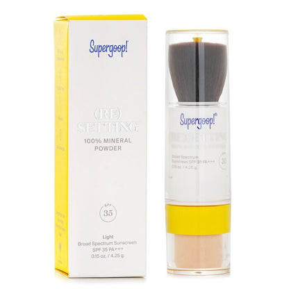 Supergoop (Re)setting Mineral Powder SPF 35 – Leicht 4,25 g