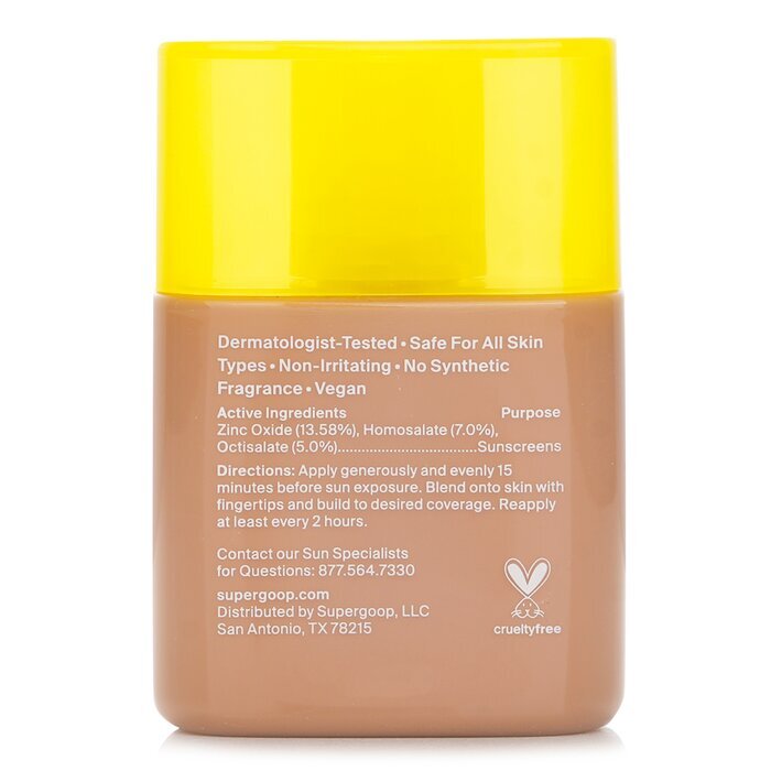 Supergoop Protec(tint) Tägliche Hauttönung LSF 50 – 34C 35 ml