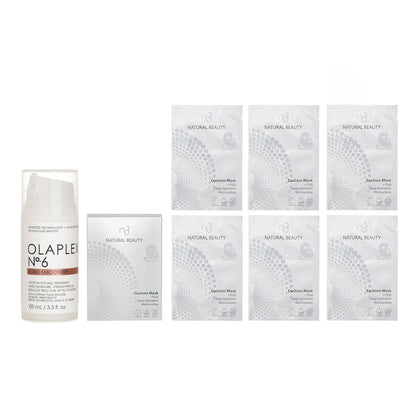 No. 6 Bond Smoother 100ml X Natural Beauty r-PGA Deep Hydration Moisturizing Cushion Mask (Exp.13 Apr 2026) 2pcs 6x 20ml