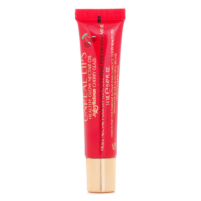 Charlotte Tilbury Unreal Lips Healthy Glow Nectar Oil -  Cherry Glaze 14ml