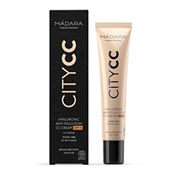 Madara Citycc Anti-pollution Hyaluronic Cream Cc Spf 15 Tan 40ml