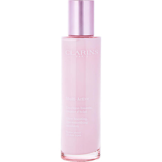 Clarins Multi-Active Glow Boosting Line-Smoothing Emulsion für alle Hauttypen, 100 ml