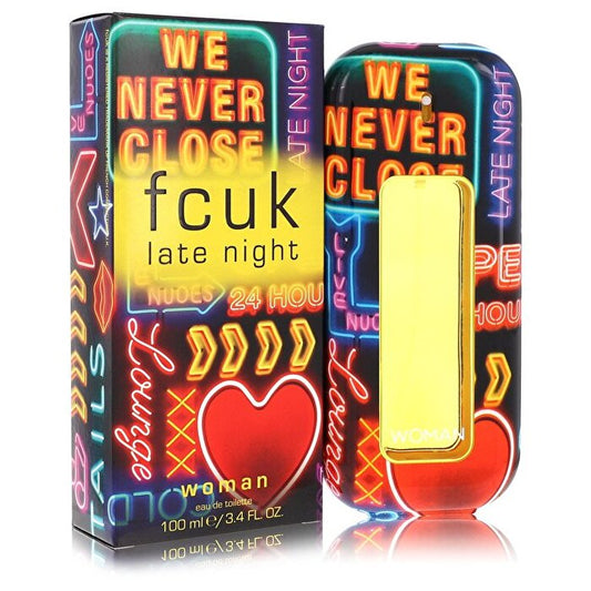 French Connection Fcuk Late Night Eau De Toilette Spray 100ml/3.4oz