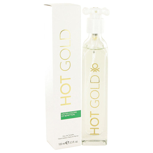 Benetton Hot Gold Eau De Toilette Spray 100ml/3.3oz