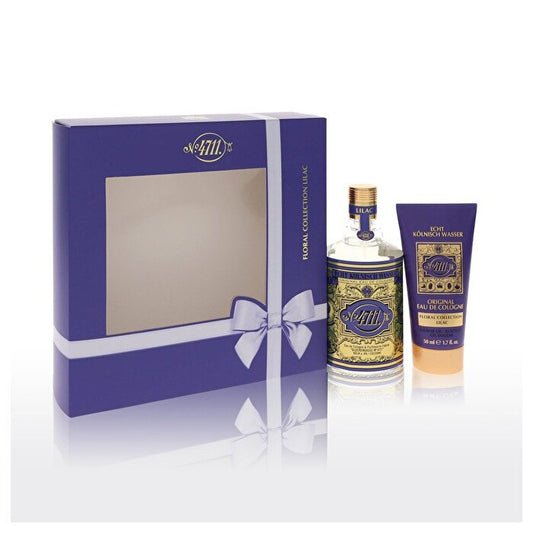4711 4711 Lilac Gift Set (Unisex) - Eau De Cologne Spray + 1.7 oz Shower Gel