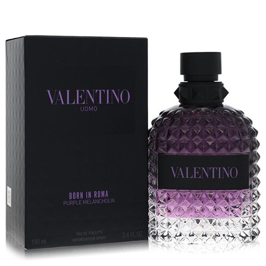 Valentino Uomo Born In Roma Purple Melancholia Eau De Toilette Spray 100ml/3.4oz