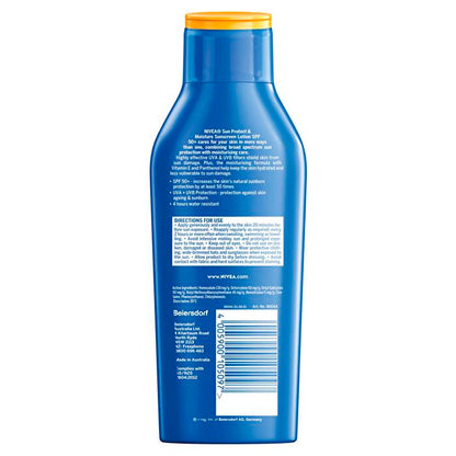 Nivea Sonnenlotion Schutz und Feuchtigkeit LSF 50+ 400 ml