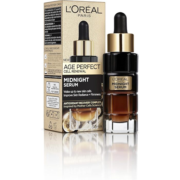 L'Oreal Paris, Gesichtsserum, Schützend &amp; Reparierend, Age Perfect Cell Renewal, 30ml
