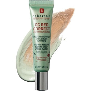 Erborian Cc Red Correct Automatic Perfector Spf25 Broad Spectrum Sunscreen 15ml