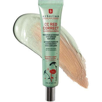 Erborian Cc Red Correct Automatic Perfector Spf25 Broad Spectrum Sunscreen 45ml