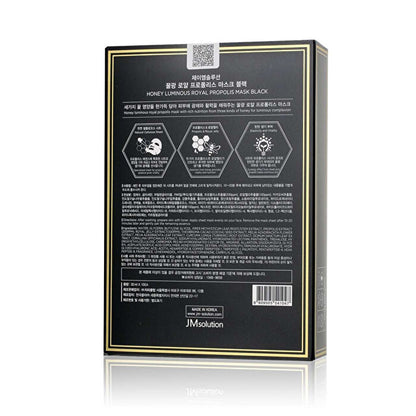 JM Solution Honig leuchtende Royal Propolis Maske 30ml x 10 Stück