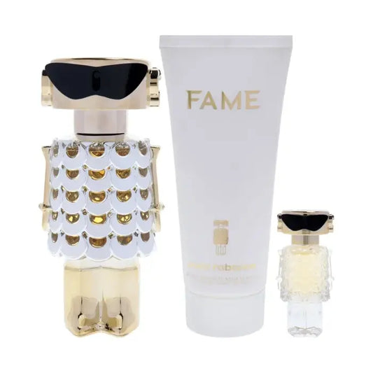 Paco Rabanne Fame Woman Set Eau De Parfum 80ml & Eau De Parfum 4ml & Body Lotion 100ml